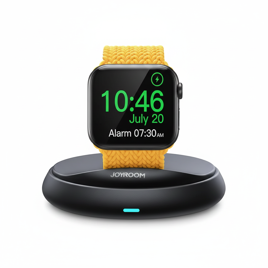 Portable magnetic charging pad for Apple Watch