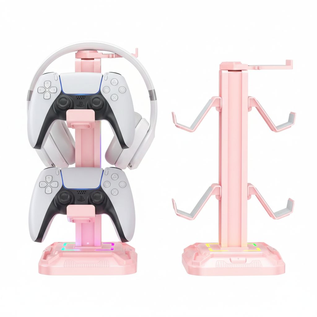 Controller- & Headset-Ständer mit Licht