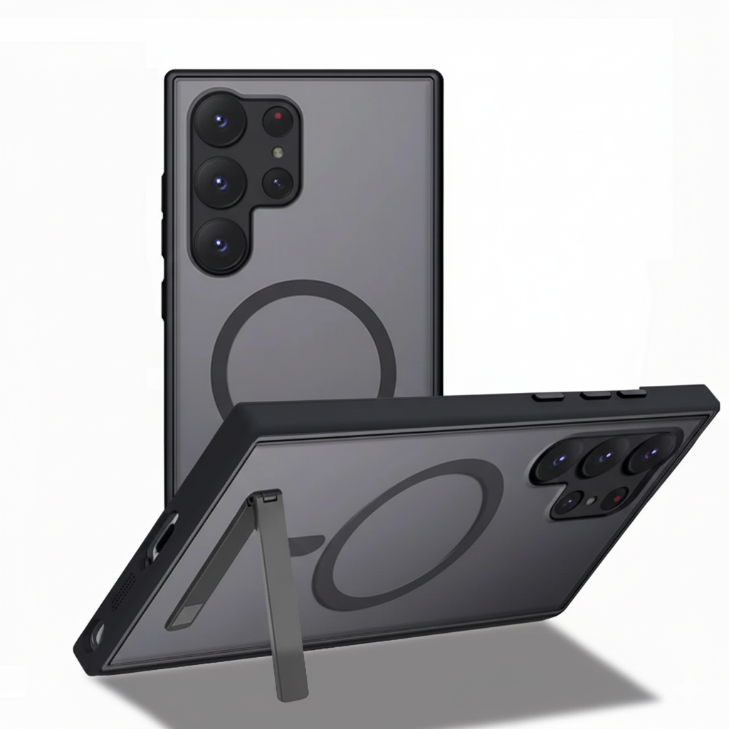 Magnetische Ständerhülle für Samsung S24/S23
