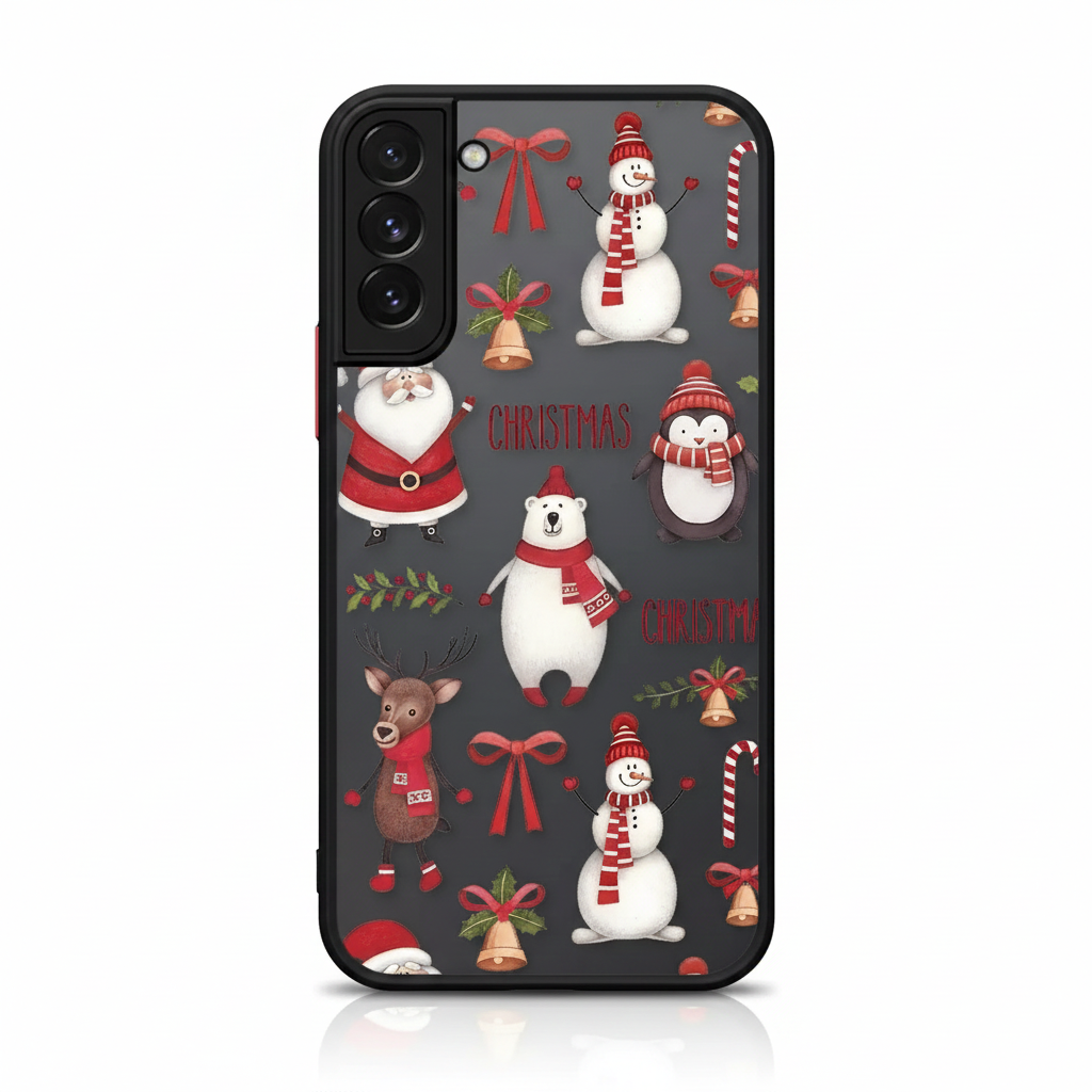 Cute Christmas Candy phone case for Samsung S25