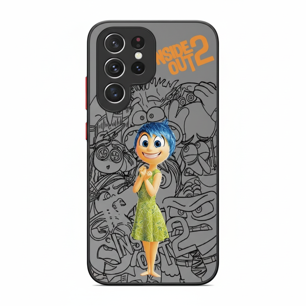 Cartoon Inside Out 2 Case for Samsung Galaxy S25