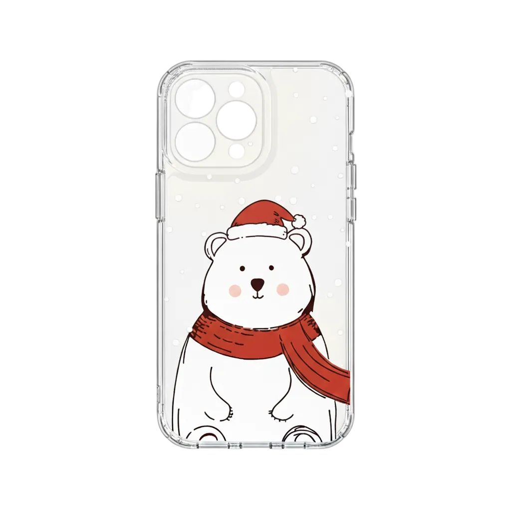 Cheerful Christmas tree Santa phone case for Samsung S25