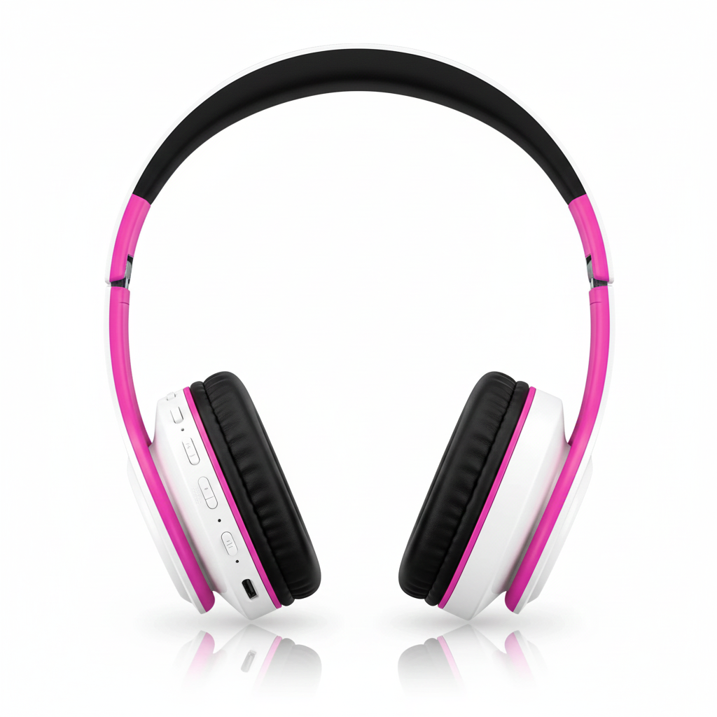 Casque Bluetooth sans fil pour filles