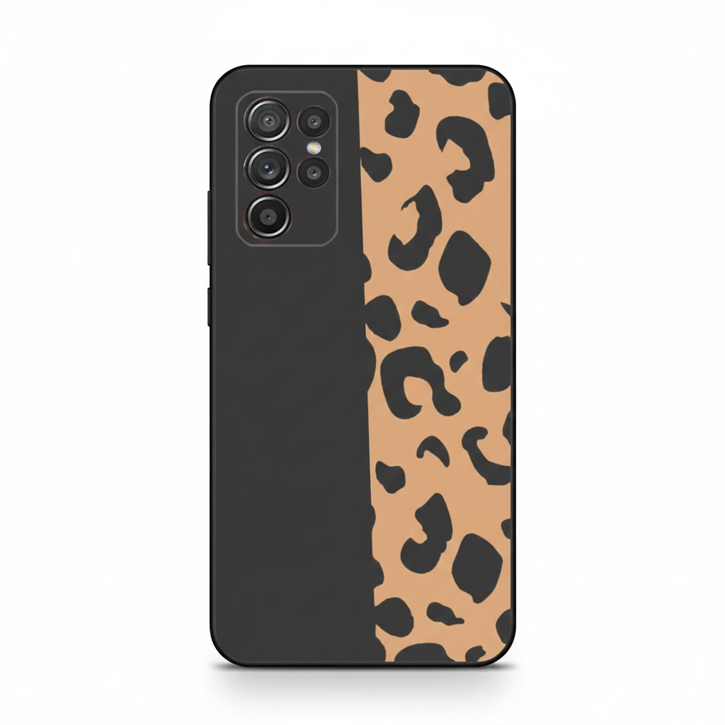 Pink leopard print case for Samsung Galaxy models