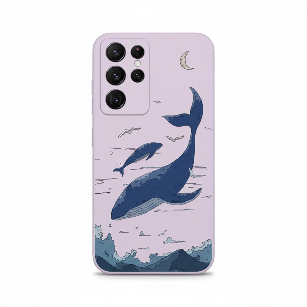 Fantasy Whale Case for Samsung Galaxy Models