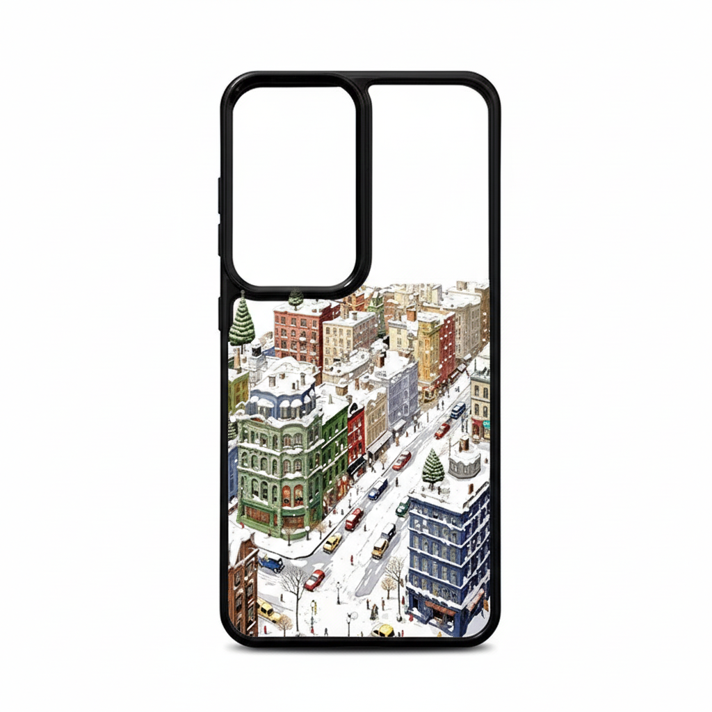 Cute Winter Snow Phone Case for Samsung S25