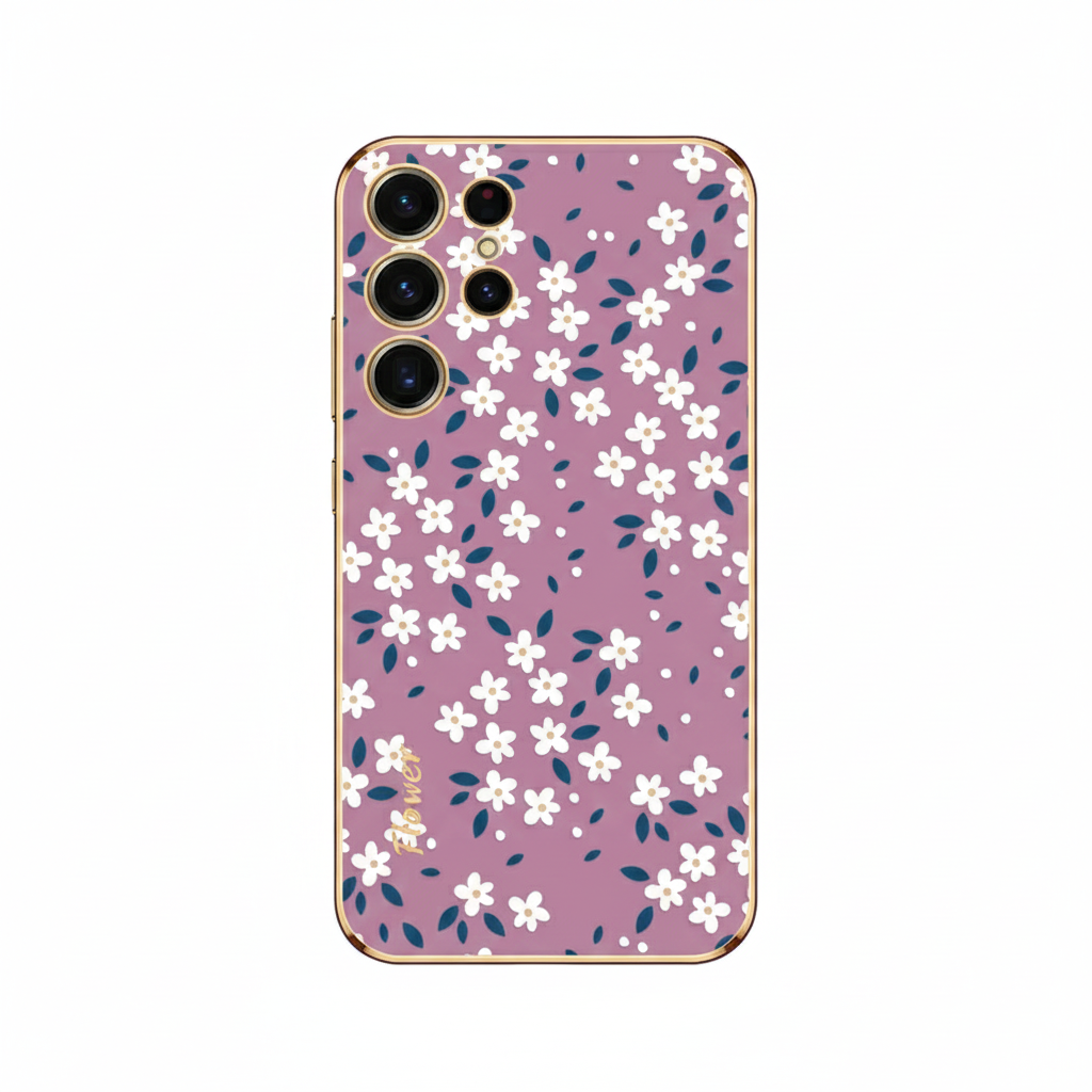 Stylische Blüten Hülle für Samsung Galaxy S25 Ultra