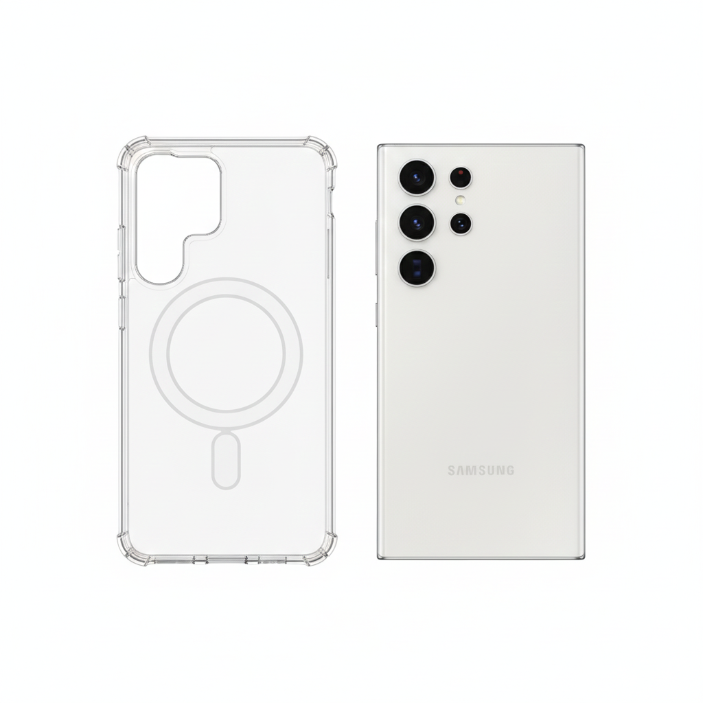 Magnetic Wireless Case for Samsung Galaxy S25