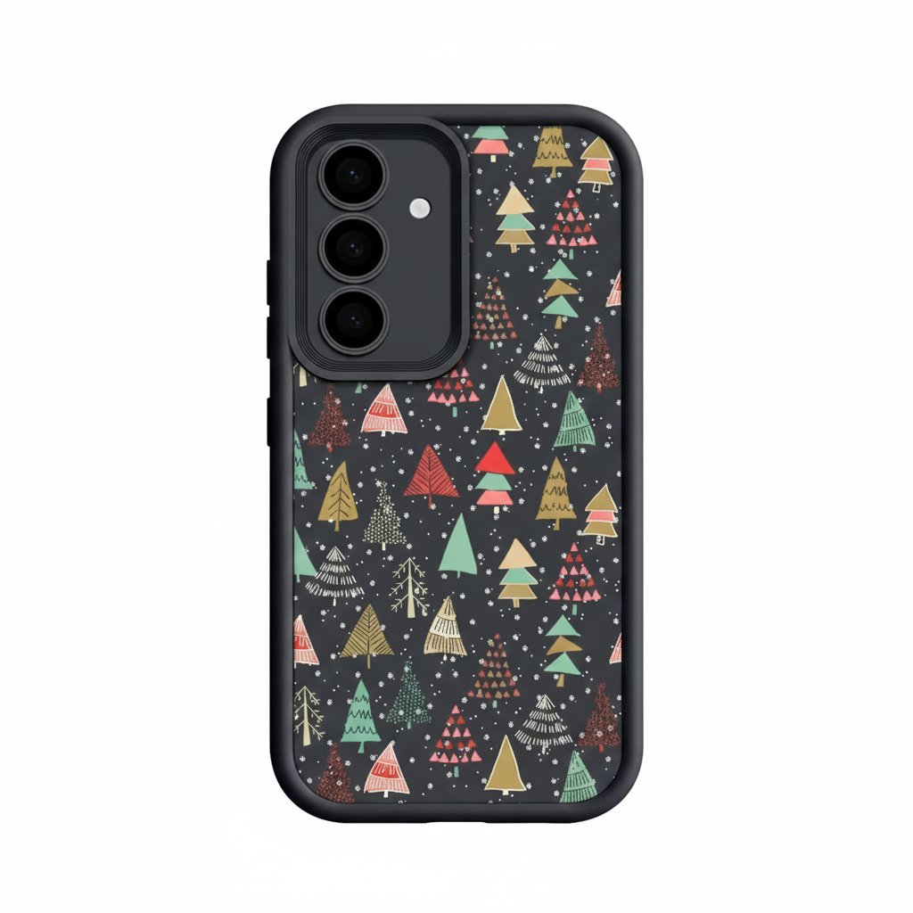 New Year's Eve Christmas Hat Phone Case for Samsung S25