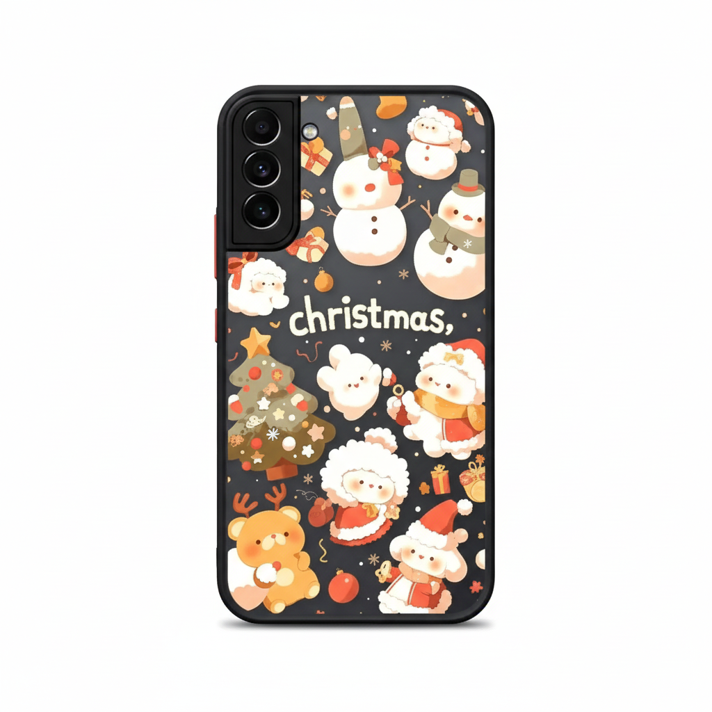 Cute Christmas Candy phone case for Samsung S25