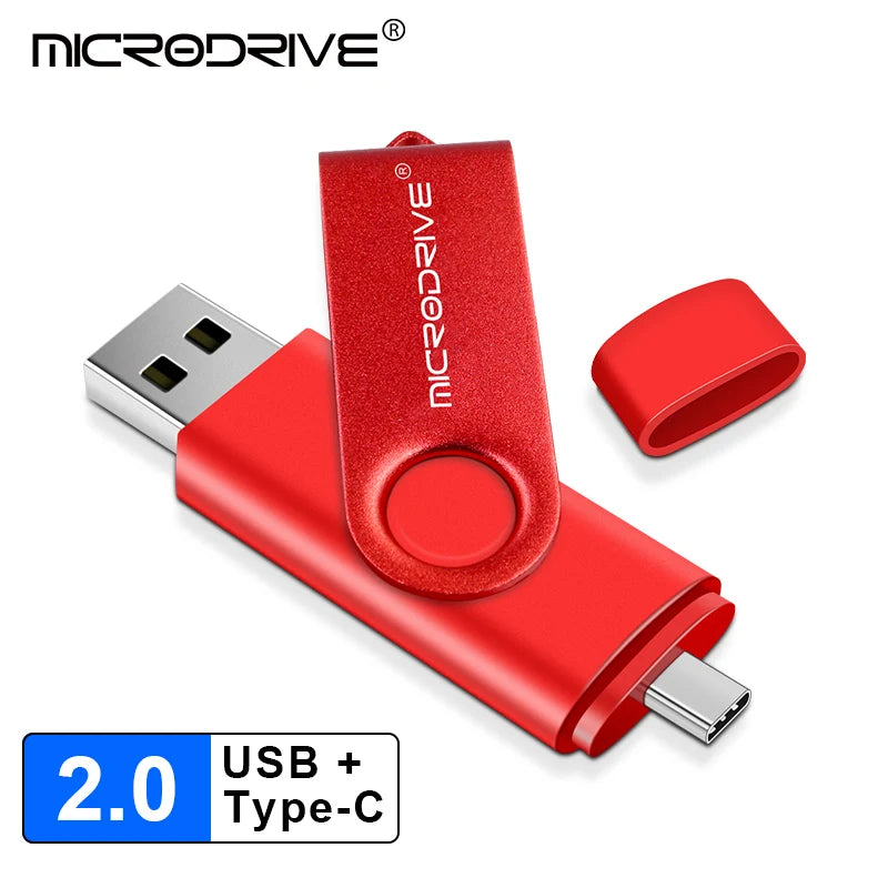 Typ-C OTG USB 2.0 Flash-Laufwerk 64 GB