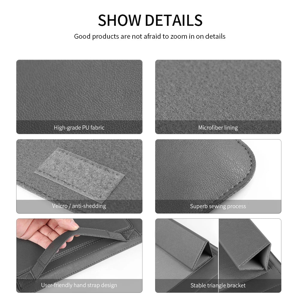 PU Schutzhülle für MacBook & Laptops