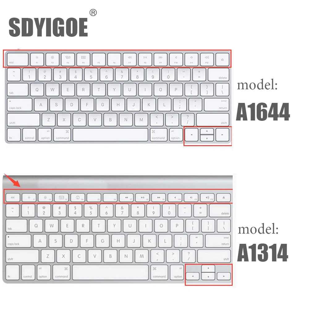 Silikon-Tastaturabdeckung für Apple iMac