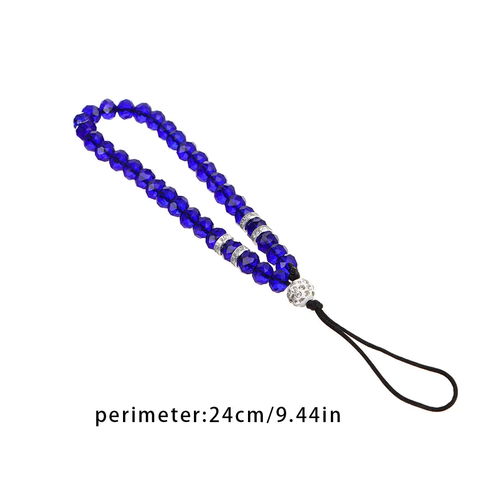 Bunte Anti-Verlust Handy Lanyard mit Kristallseil