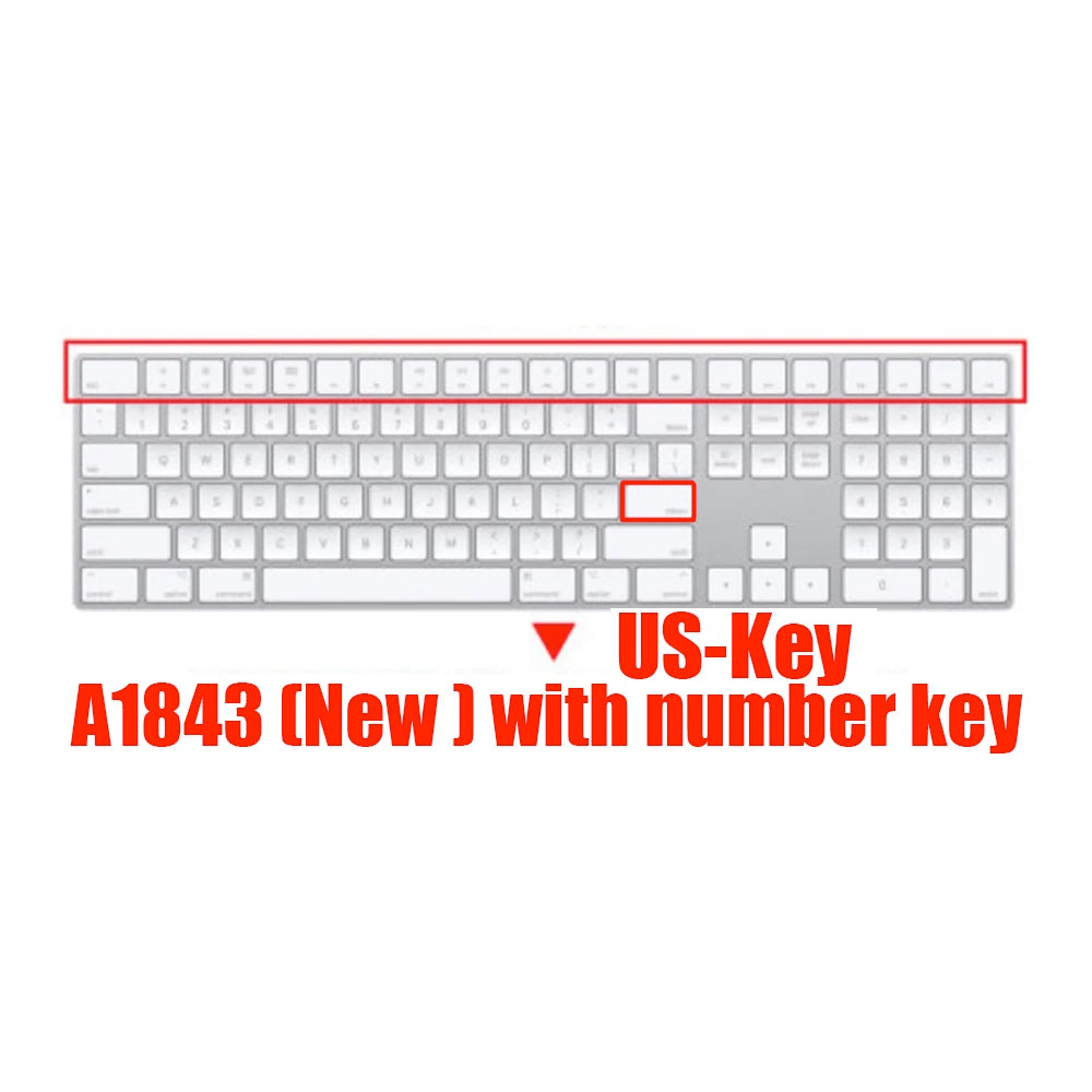 Silikonhülle für Apple Magic Keyboard