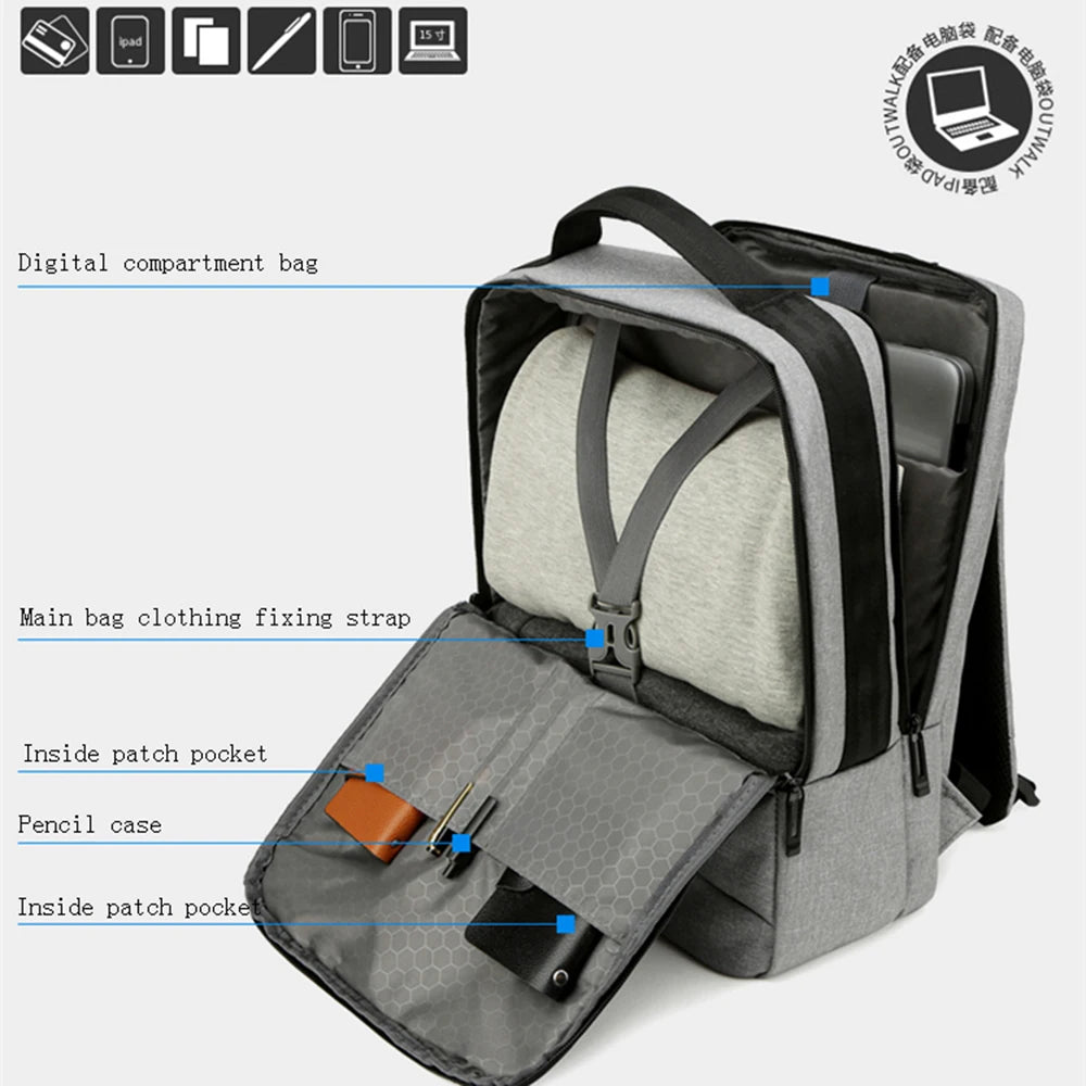 Multifunktionaler Laptop-Rucksack 13–15,6 Zoll