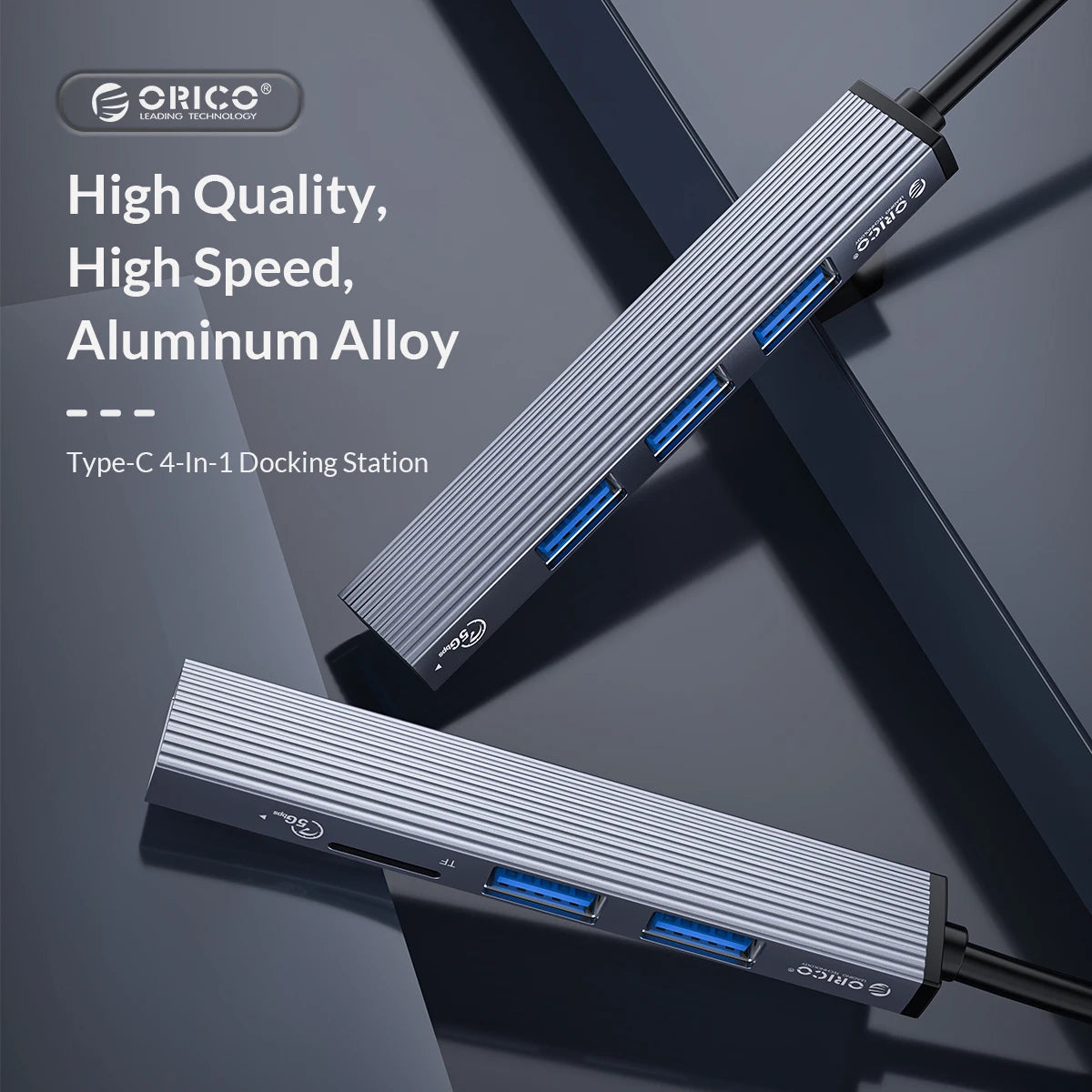 ORICO Aluminium USB-C HUB 4-Port