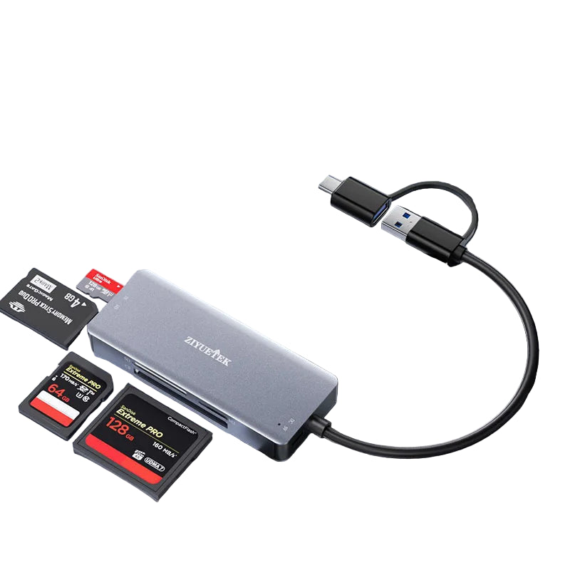5-in-1 Hochgeschwindigkeits Kartenleser USB 3.0