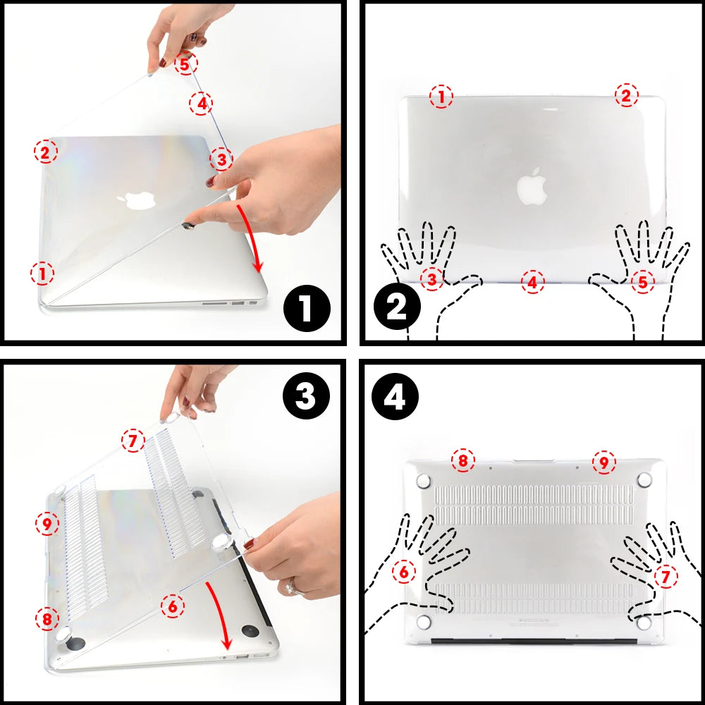 Laptop Hülle für MacBook 13–15 Zoll