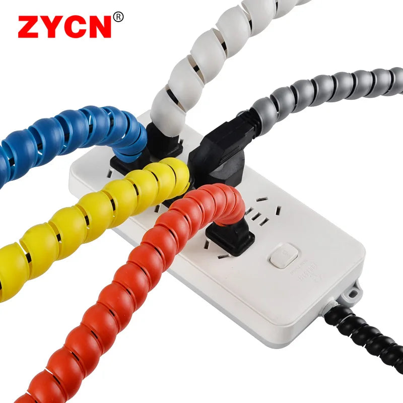 Spiralkabelschutz 2m Drahtschutz Rohr Motorrad Büro