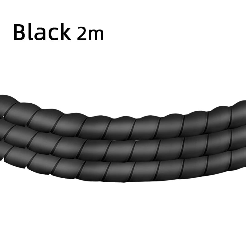 Spiralkabelschutz 2m Drahtschutz Rohr Motorrad Büro