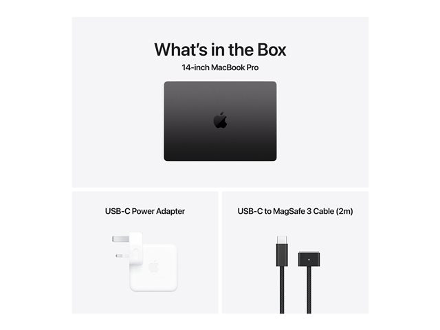 Apple MacBook Pro 14" – M4 Chip 24GB Standard Display (10‑Core CPU, 10‑Core GPU und 16‑Core Neural Engine)
