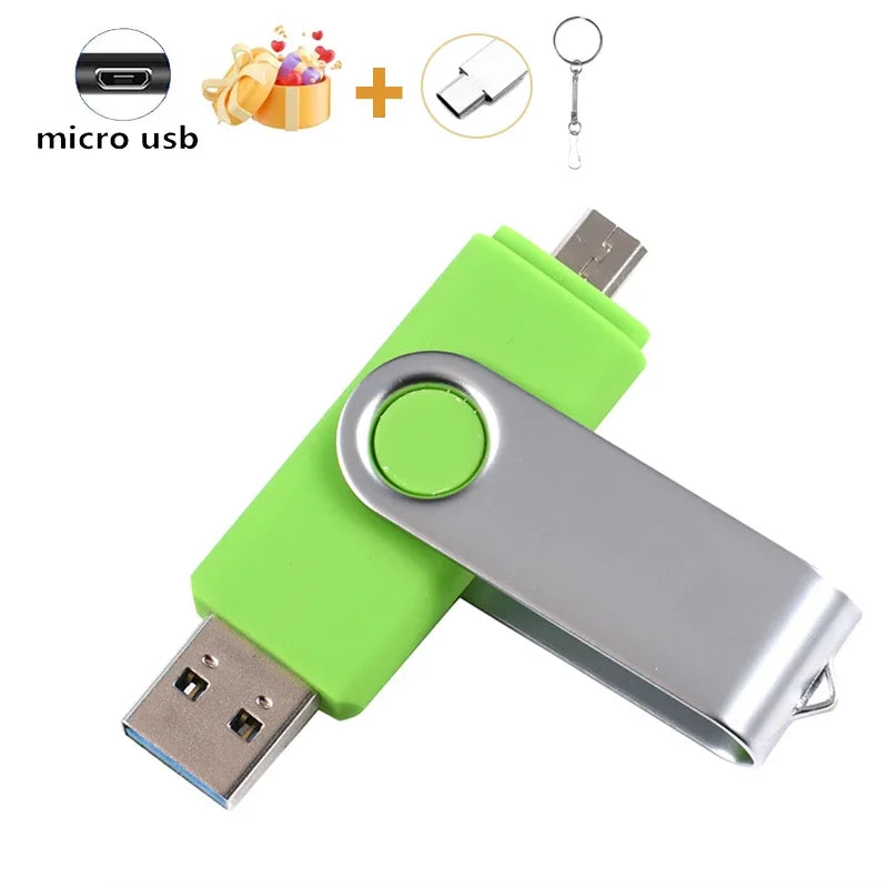 JASTER OTG 2-in-1 USB-Flash-Laufwerk 128 GB