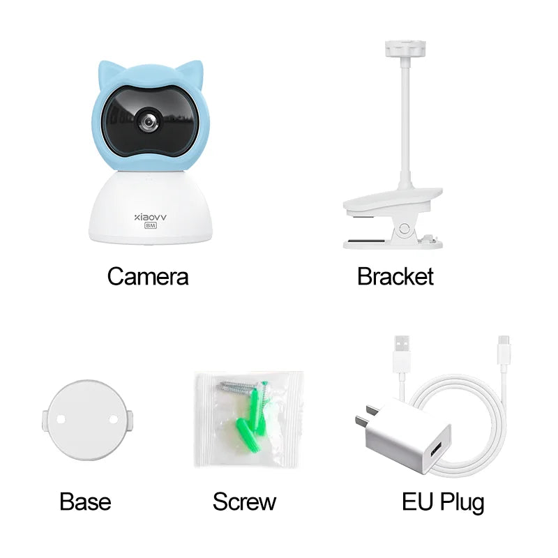 4MP WiFi Baby Monitor Kamera mit Zwei-Wege-Audio