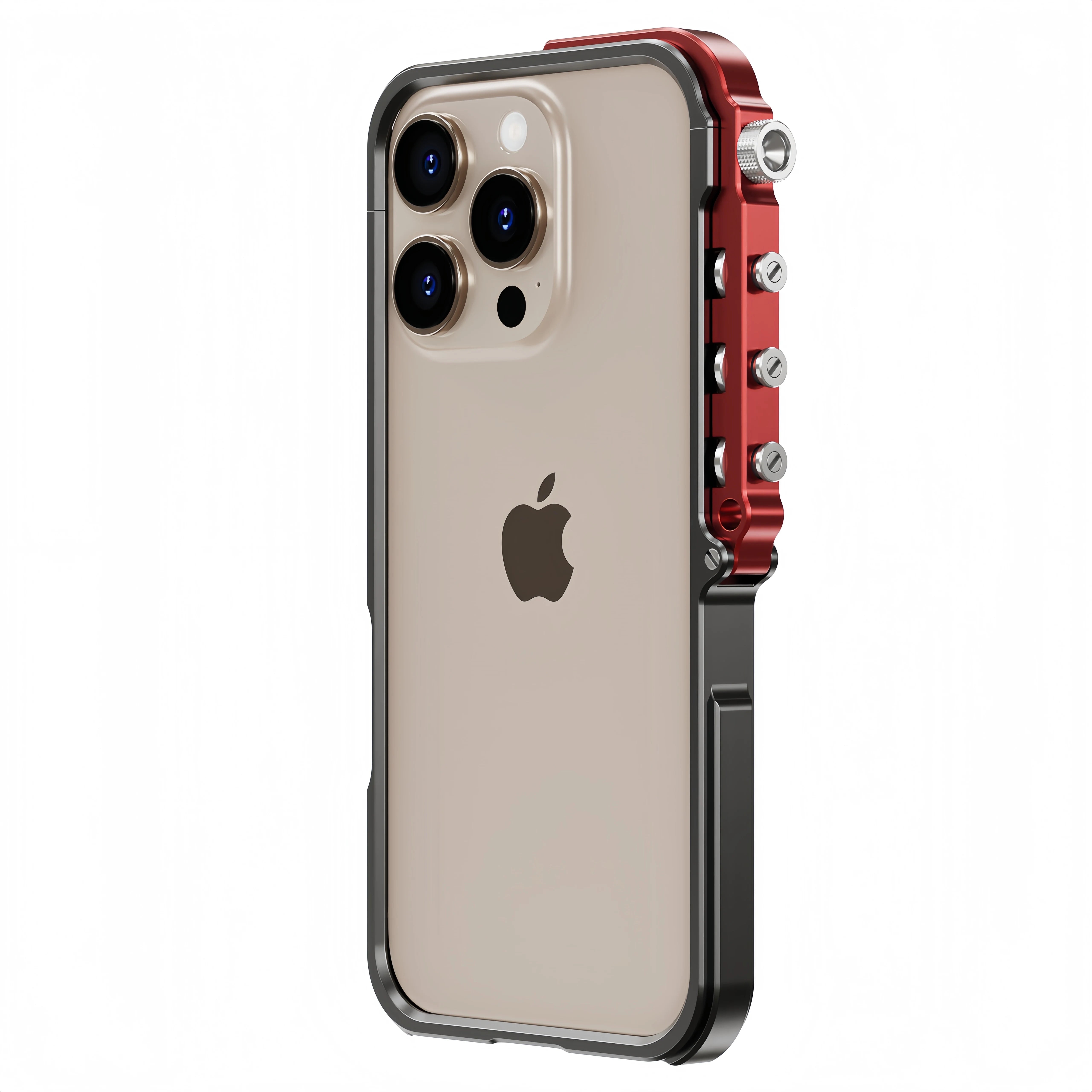 iPhone 17 Pro Max Metallrahmen Cyberpunk Stoßfeste Hülle