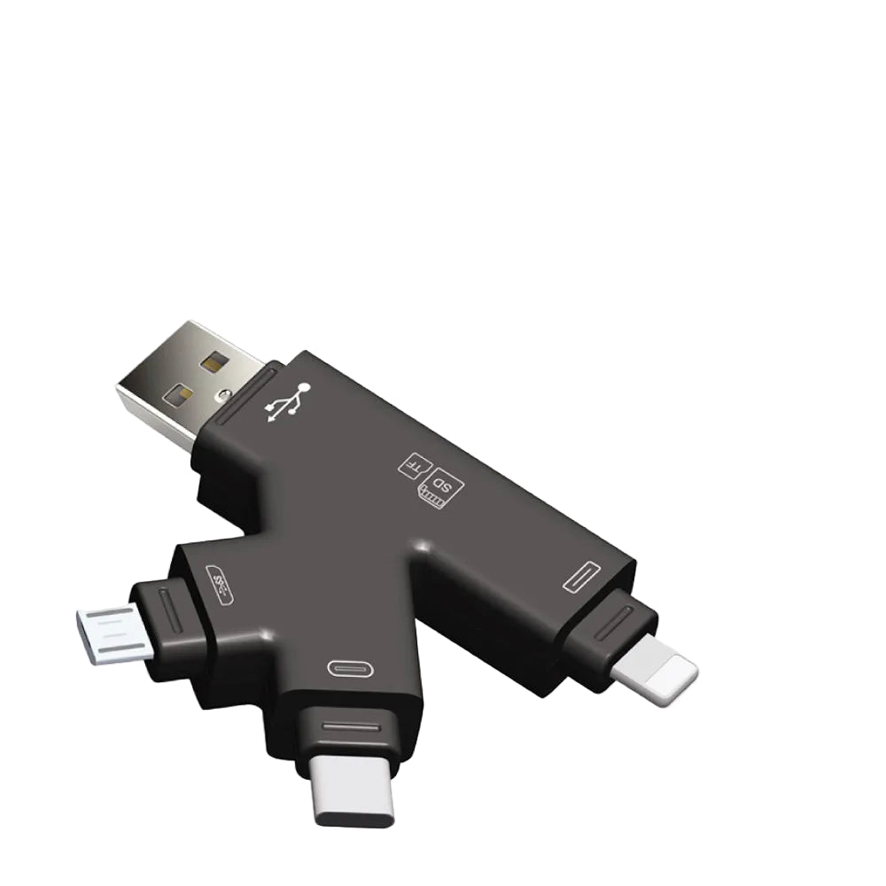 5-in-1 OTG Kartenleser Typ C SD TF iPhone Android