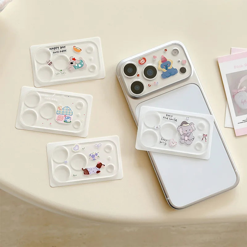 Niedlicher Doodle Kamera-Objektivschutz iPhone 17