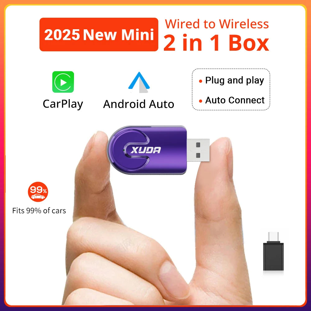 Kabelloser CarPlay & Android Auto Adapter