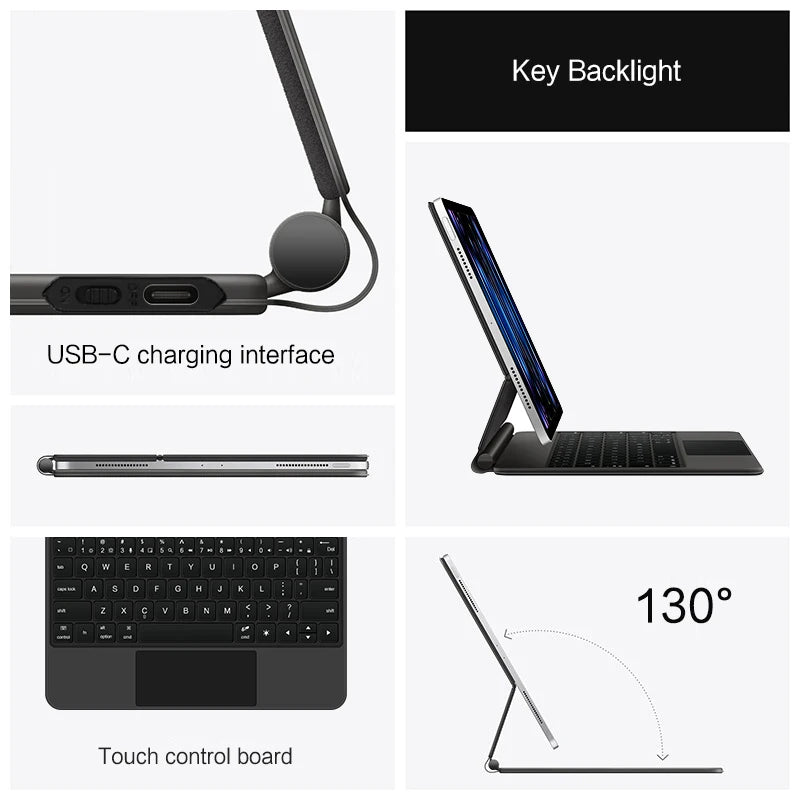 Magic Keyboard für iPad Pro & Air Hülle
