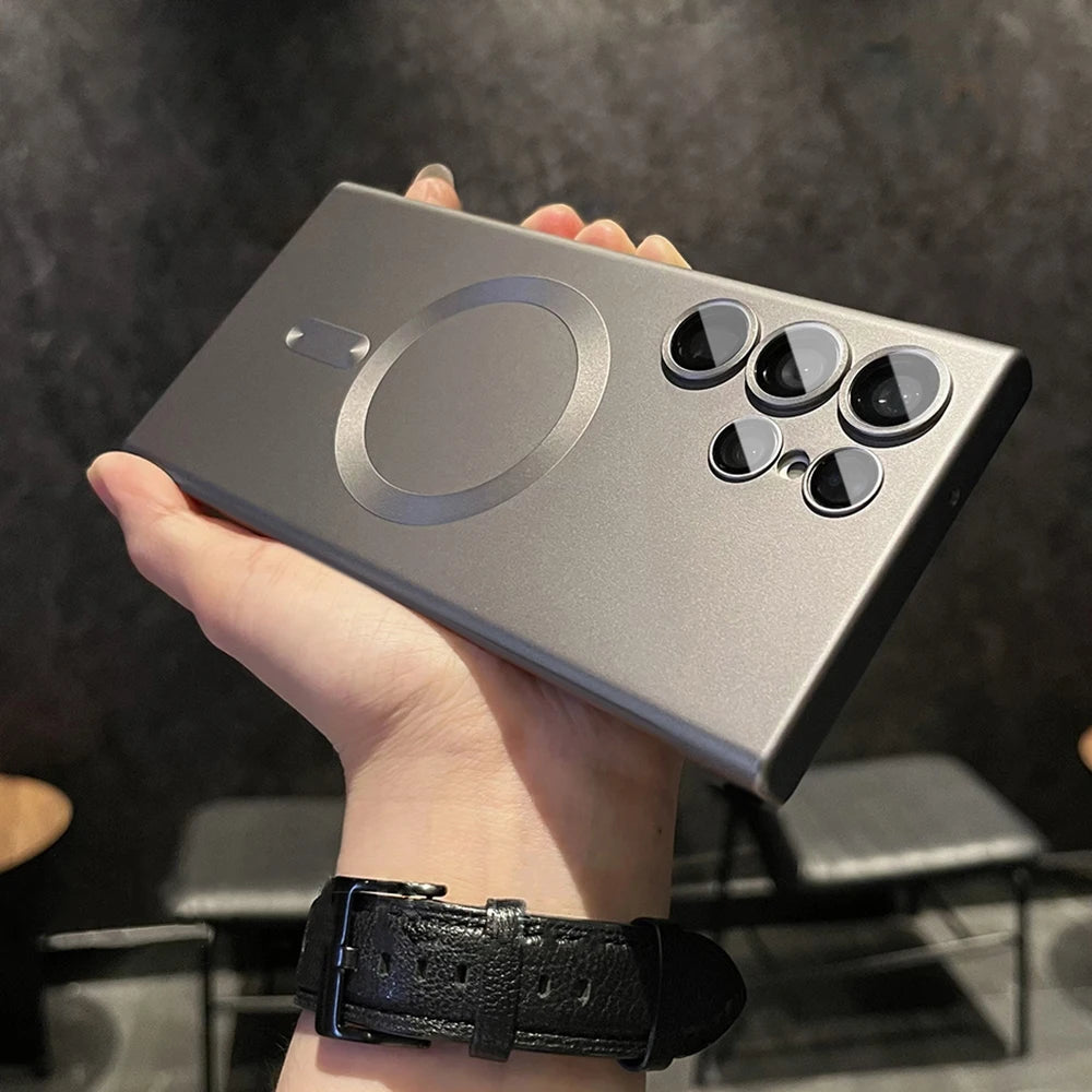 Magnetische Magsafe Schutzhülle für Samsung S24