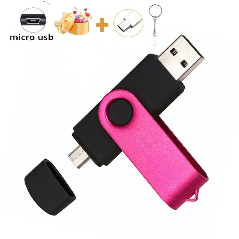 JASTER OTG 2-in-1 USB-Flash-Laufwerk 128 GB