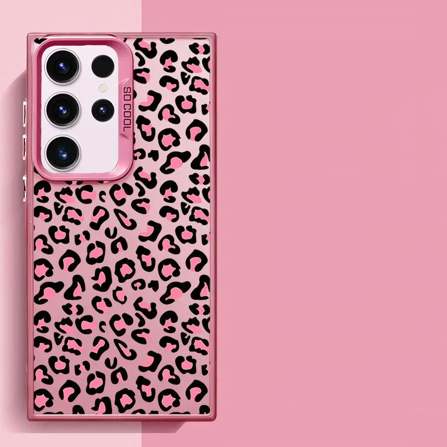 Leopardenmuster Handyhülle für Samsung Galaxy Ultra