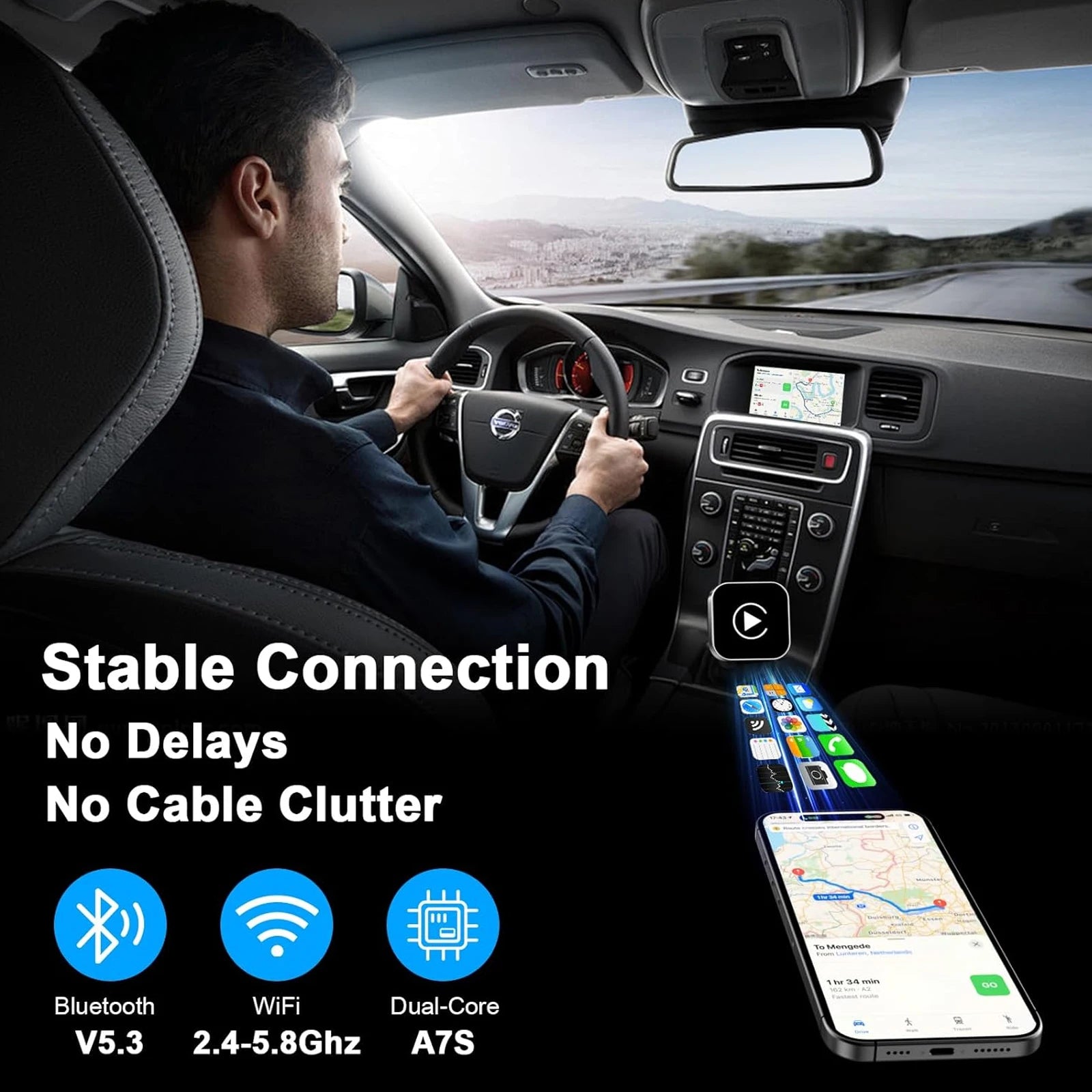 2025 Mini Wireless CarPlay Adapter