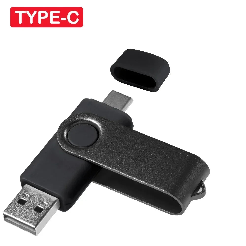 Typ-C USB-Flash-Laufwerk 128 GB Rot
