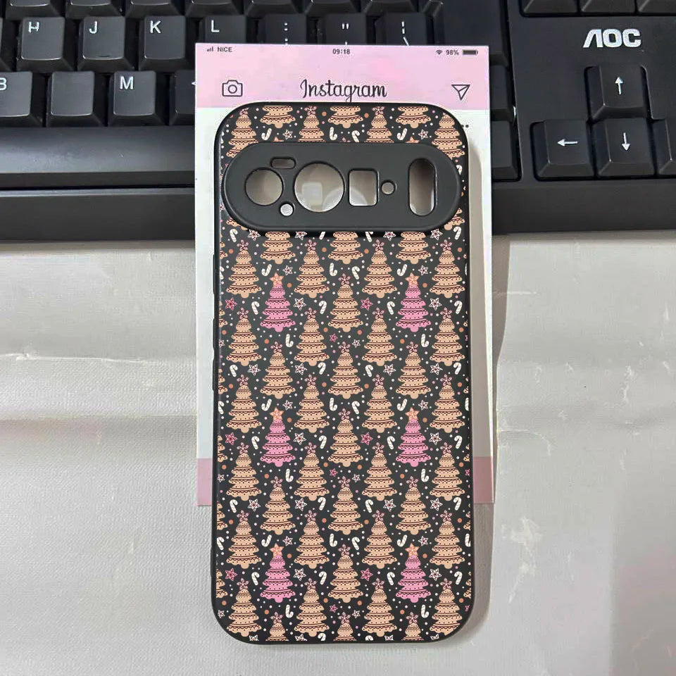 Süße Winter Schneeflocken Handyhülle für Google Pixel 10 9 8