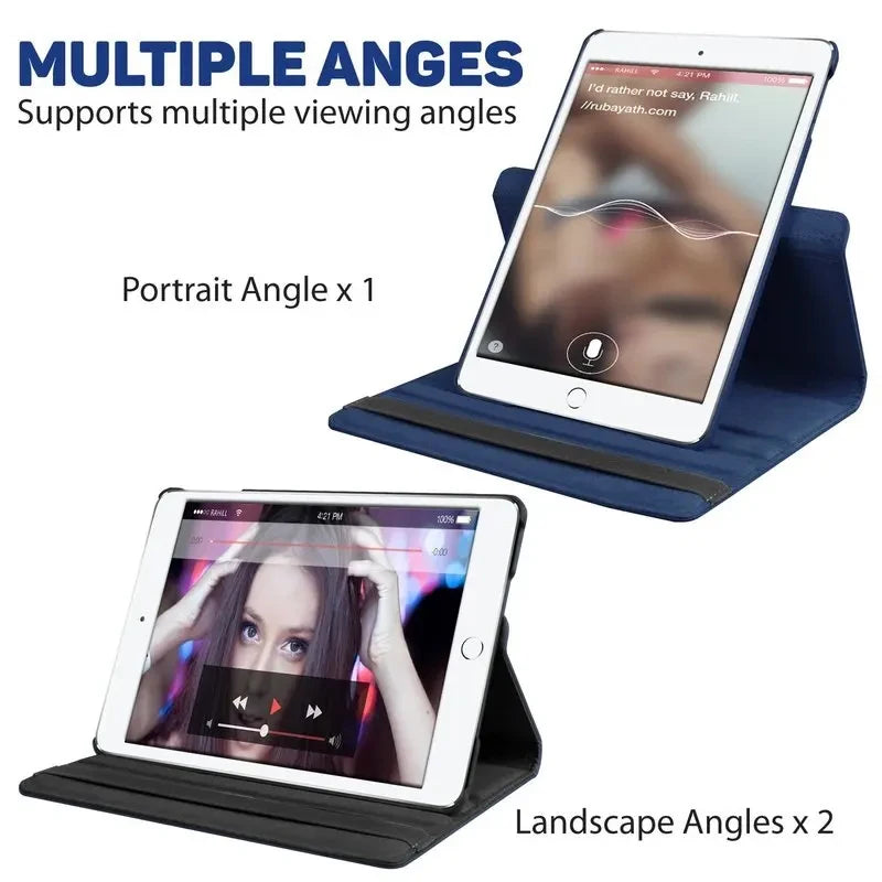 iPad Hülle drehbar mit Standfunktion