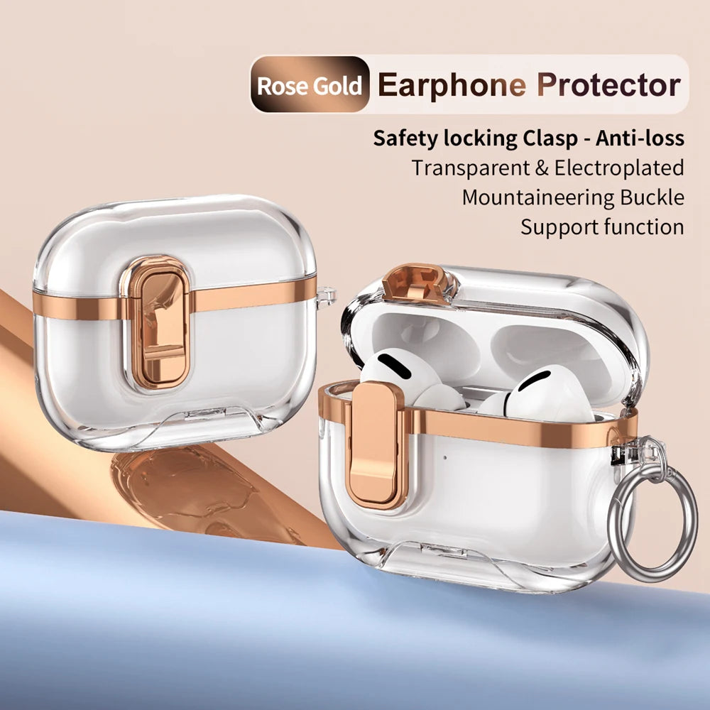 Transparente Stoßfeste Schutzhülle für AirPods Pro 3