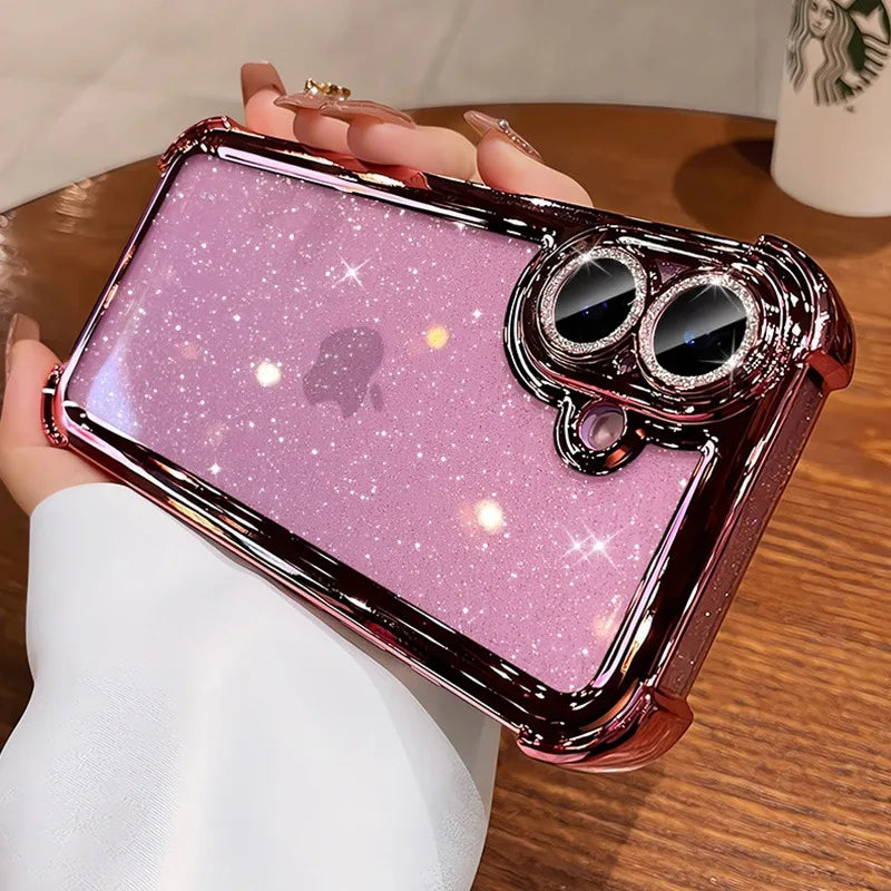 Luxus Glitzer Hülle für iPhone 17 Pro Max TPU