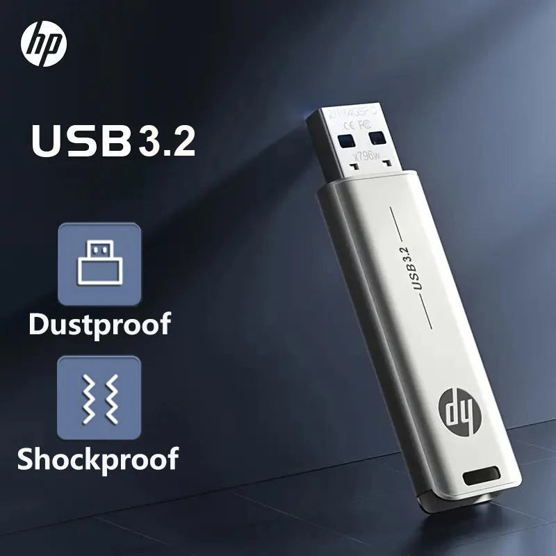 HP USB 3.0 Flash-Laufwerk Metall 32GB 64GB
