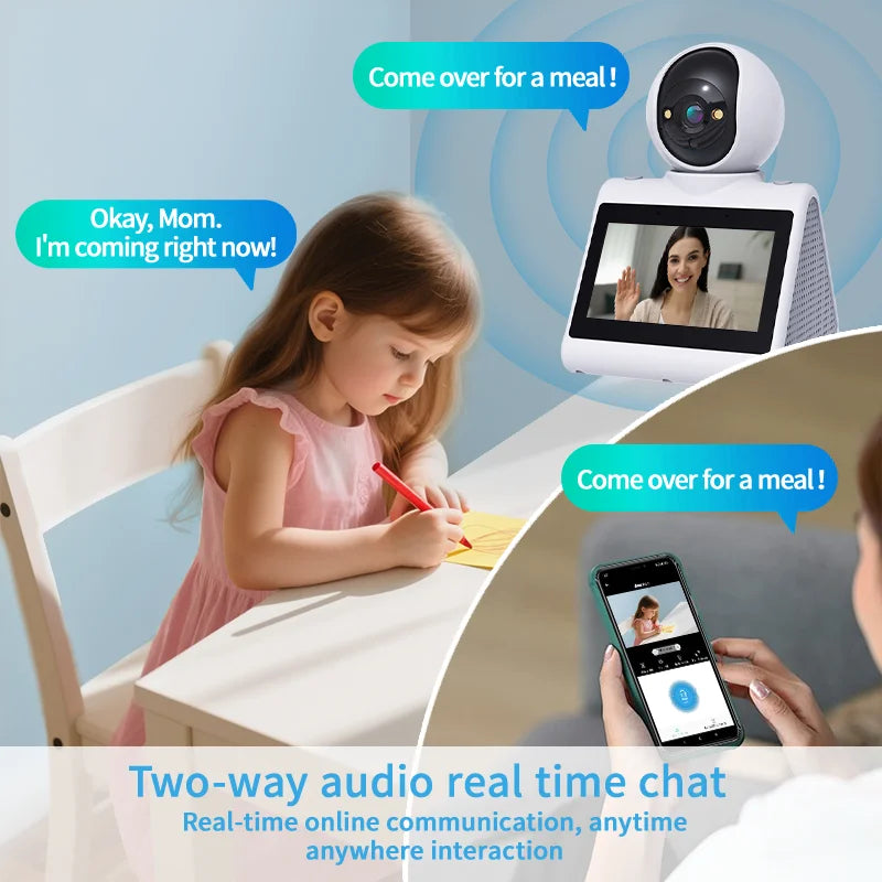 2MP WLAN Innenkamera mit Audio & Nachtsicht