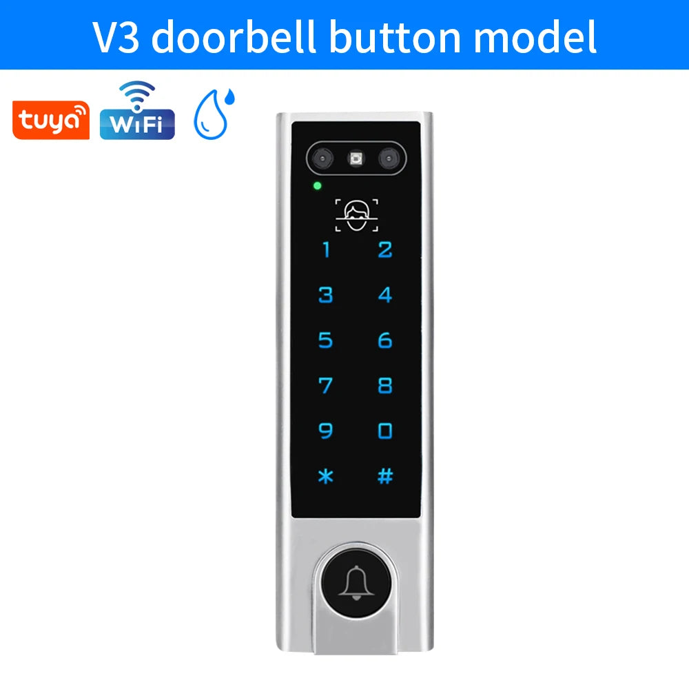 IP66 Tuya WiFi RFID Zugangskontrolle mit Gesichtserkennung
