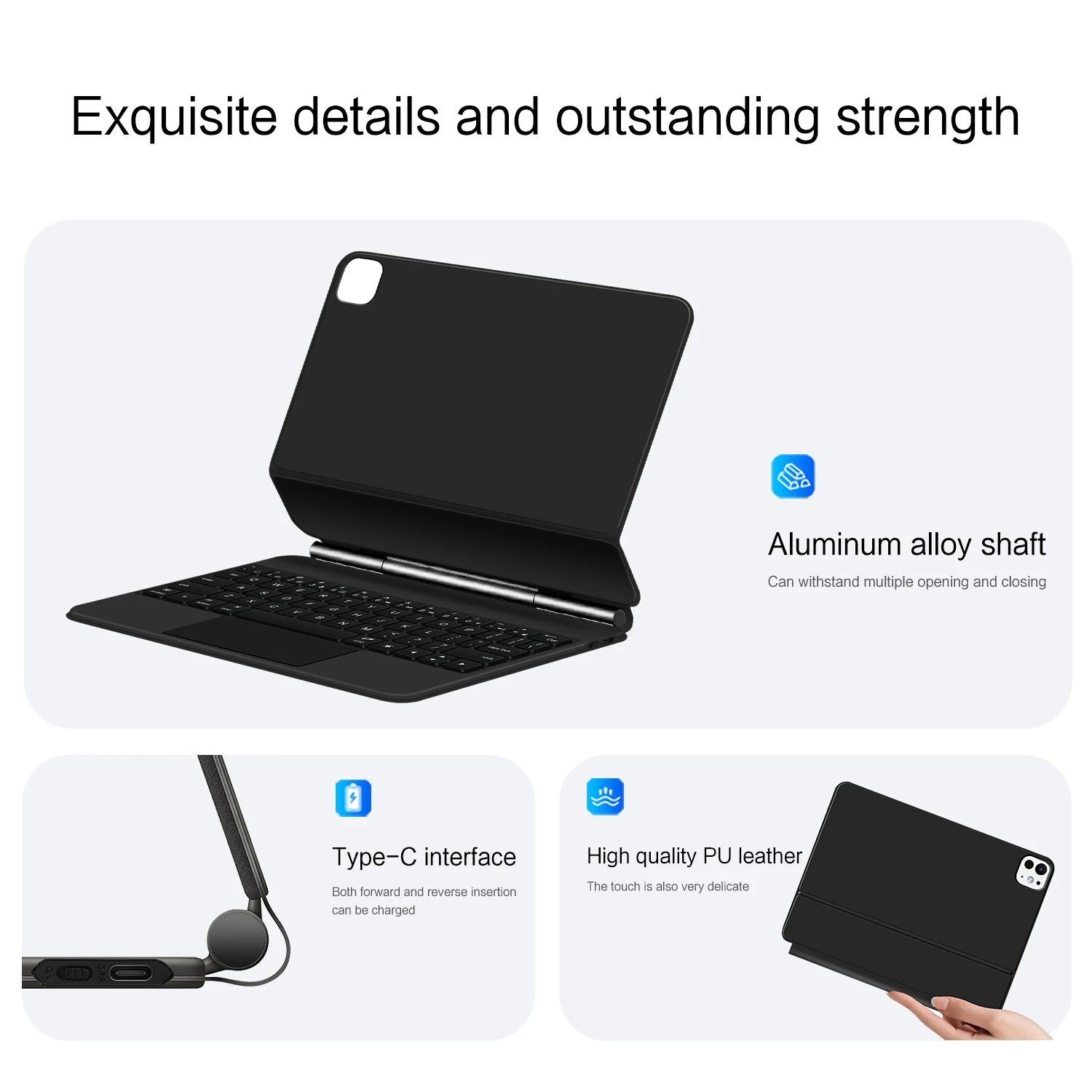Magische Tastaturhülle für iPad Pro/Air