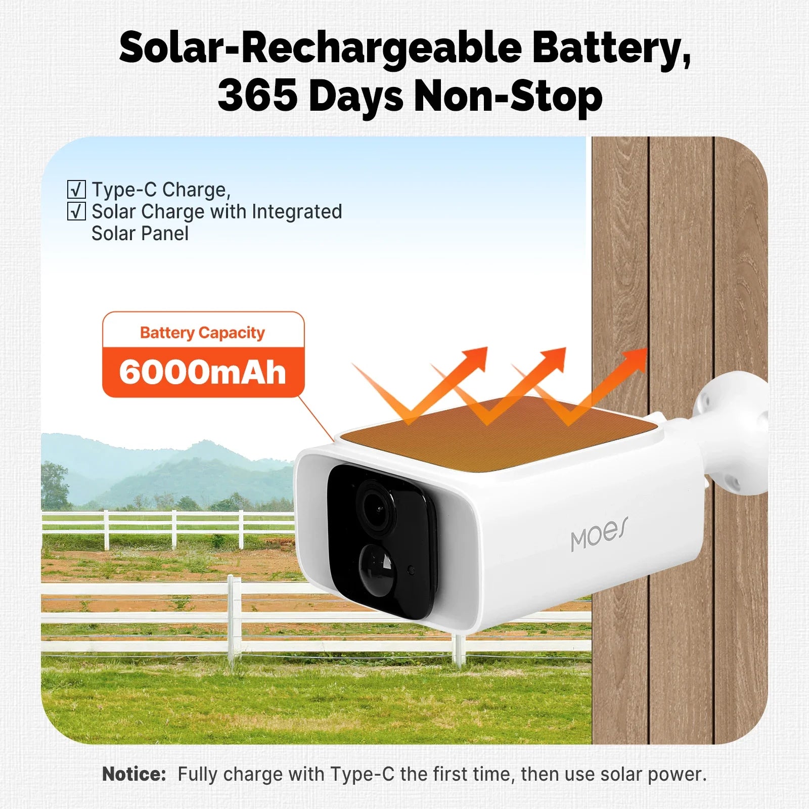 Intelligente Solar-WLAN Kamera mit Alexa & Google