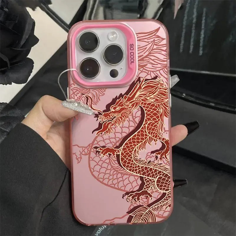 Chinesische Drachen Handyhülle für Samsung S25