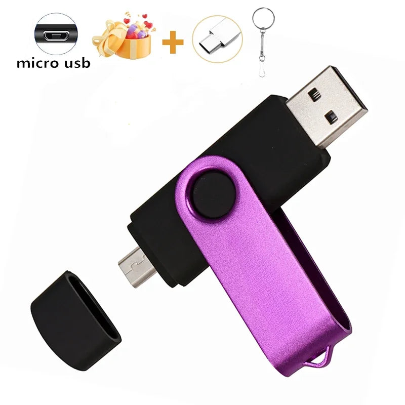 JASTER OTG 2-in-1 USB-Flash-Laufwerk 128 GB