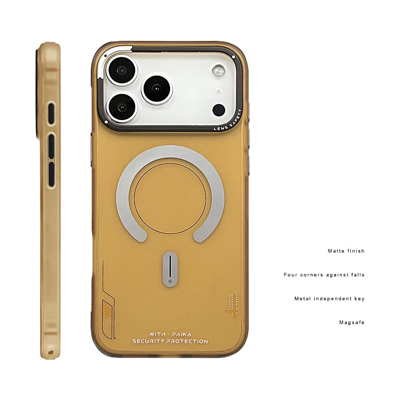 Mattierte Magnet-Hülle für iPhone 17 Pro Max